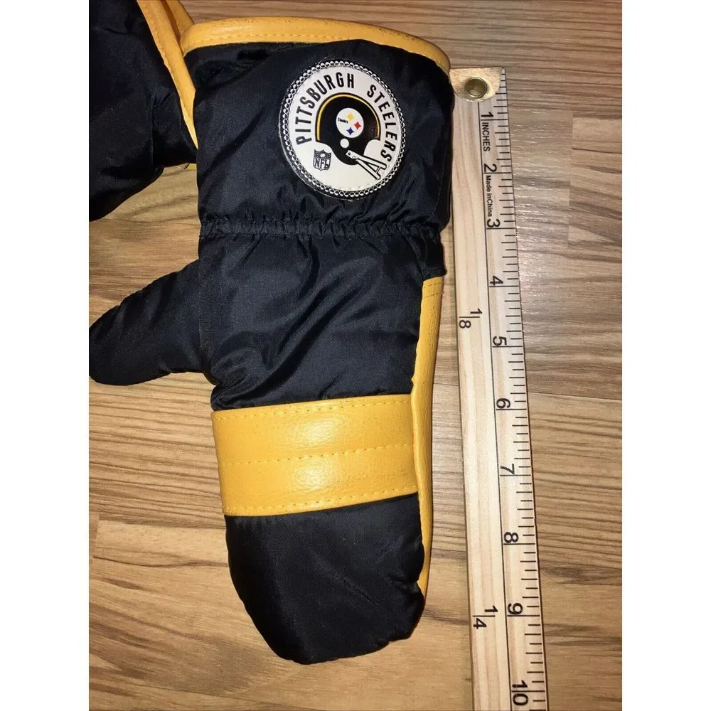Pittsburgh Steelers Youth Vintage‎ Winter Gloves